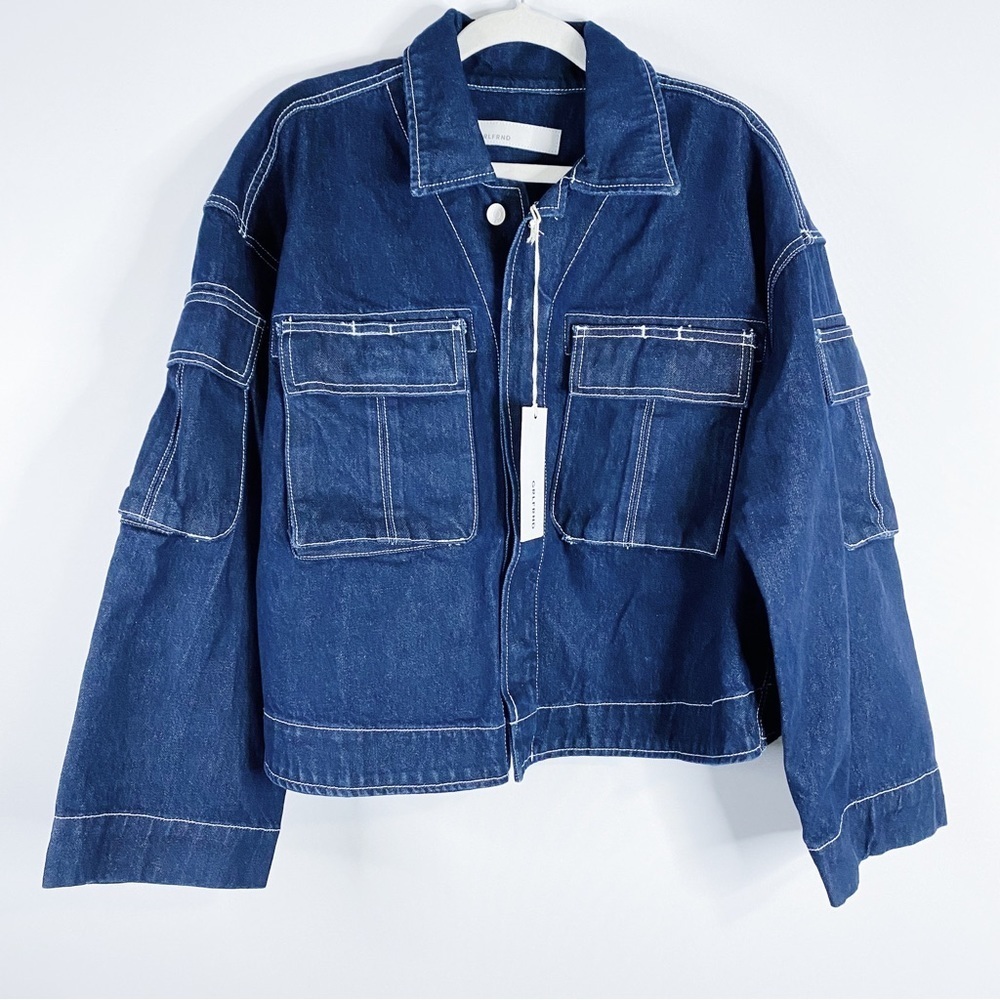 GRLFRND - Dark Wash Denim Jacket